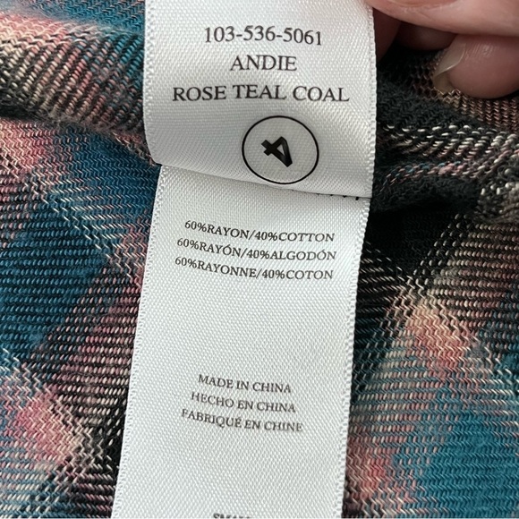 Rails Blue and Black Plaid Button Down Shirt - Picture 14 of 16